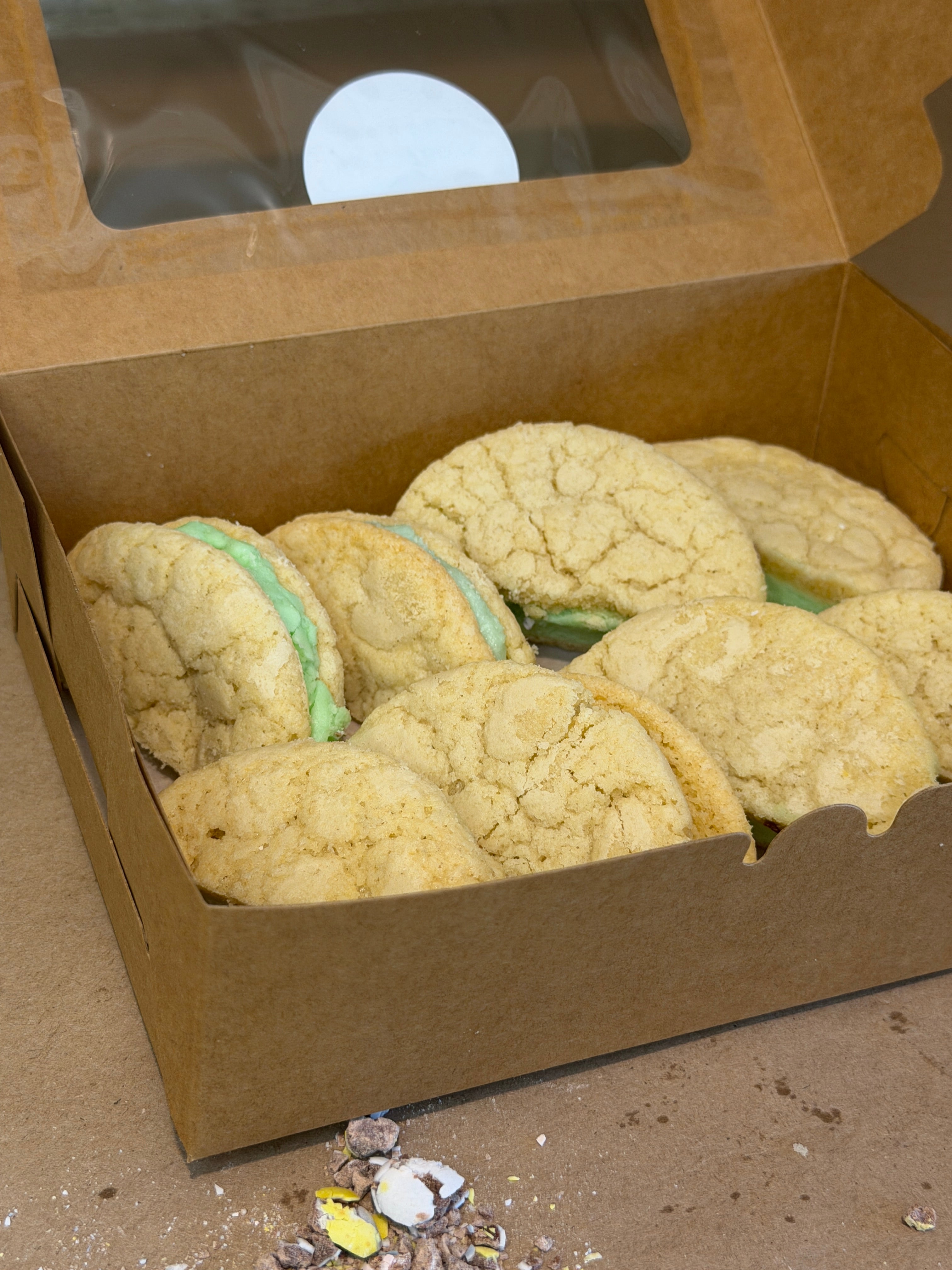 Buttercream Sugar Cookie Sandwiches (4)