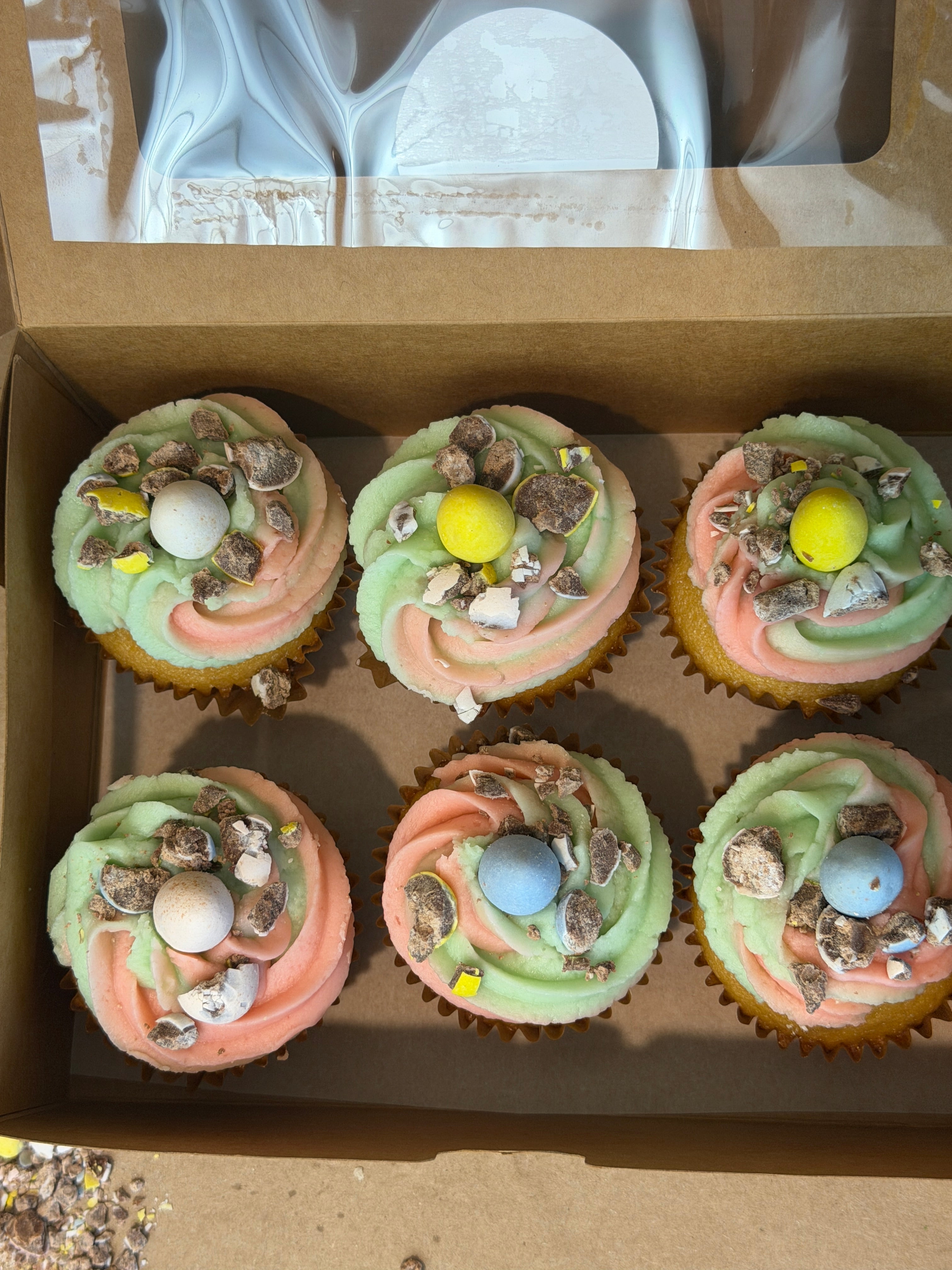 Easter Cupcakes with Pastel Frosting (6)