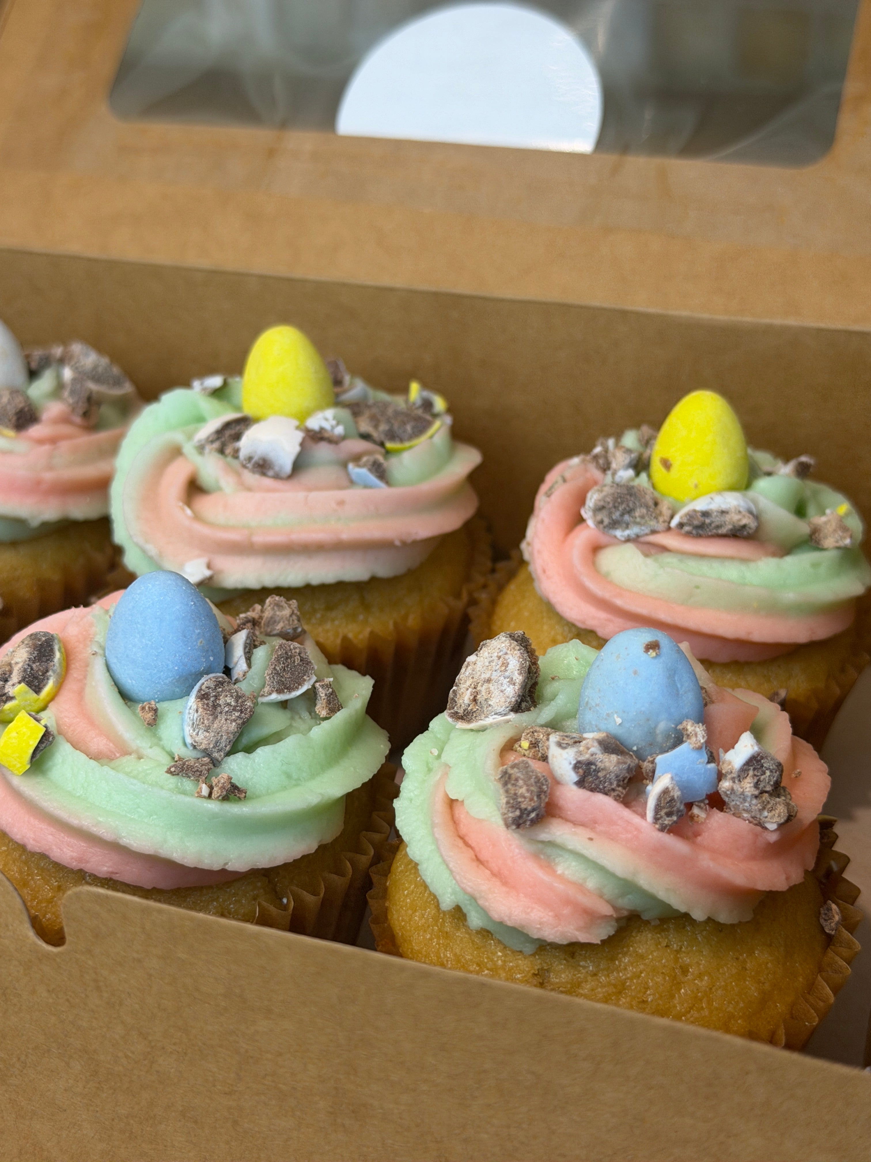 Easter Cupcakes with Pastel Frosting (6)