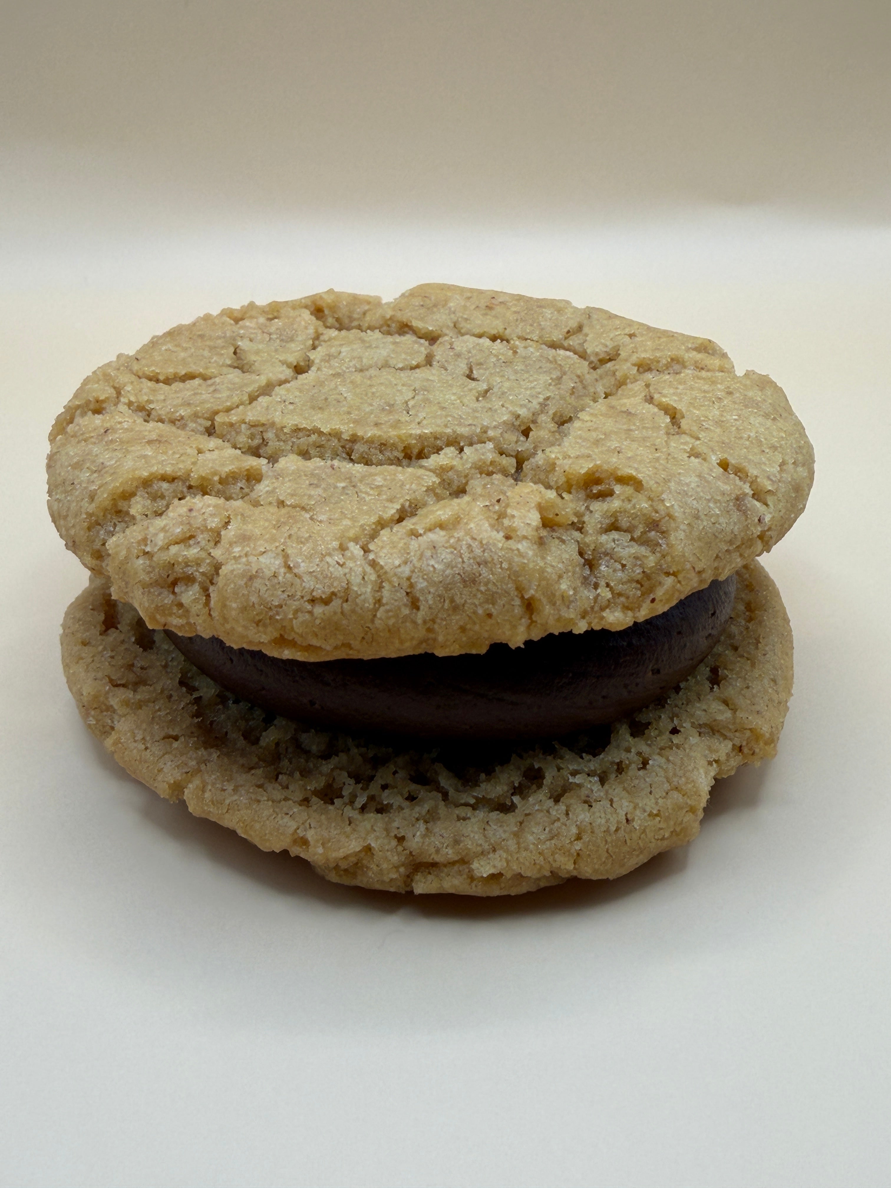 Frosted Peanut Butter Cookie Sandwiches (4)